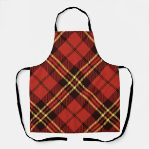 Pattern Colorfull Stylish Scottish Vintage     Apron