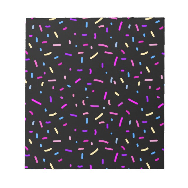  Pattern Colorfull Stylish Summer Party      Notepad (Front)