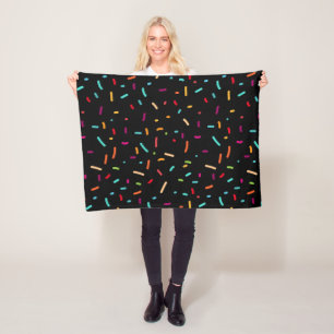 Pattern Colorfull Stylish Summer Vintage Fleece Blanket