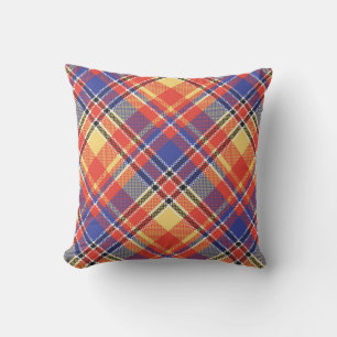 Pattern Colorfull Trendy Geometric Vintage Cushion