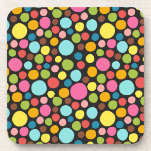 Pattern Colourful Inspiration Cute Coaster