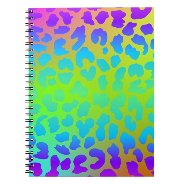 Pattern Colourful Inspiration Retro Cute    Notebook (Front)