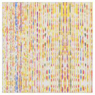 Pattern Colourful Raindrops Stripes Rainbow Fabric