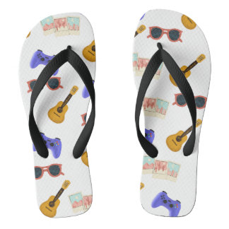 Pattern design flops thongs