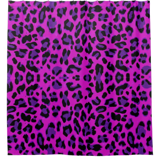 Pattern design textile shower curtain (Front)