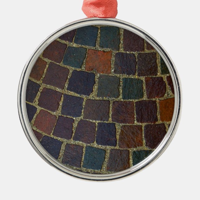 Pattern Designs Metal Tree Decoration (Front)