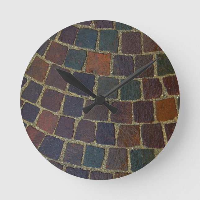 Pattern Designs Round Clock (Front)