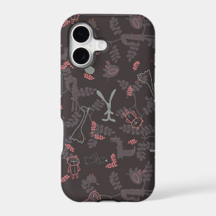 pattern displaying baby animals 1