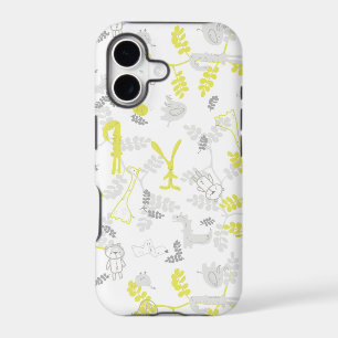 pattern displaying baby animals 2