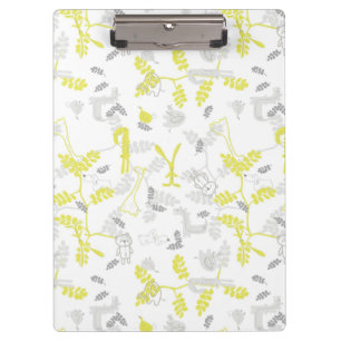 pattern displaying baby animals 2 clipboard
