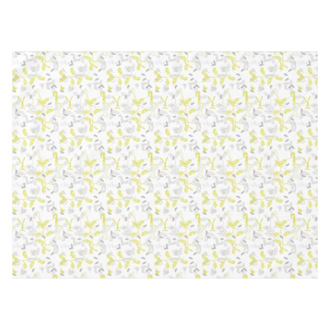 pattern displaying baby animals 2 tablecloth (Front (Horizontal))