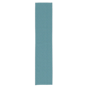 pattern displaying birds short table runner