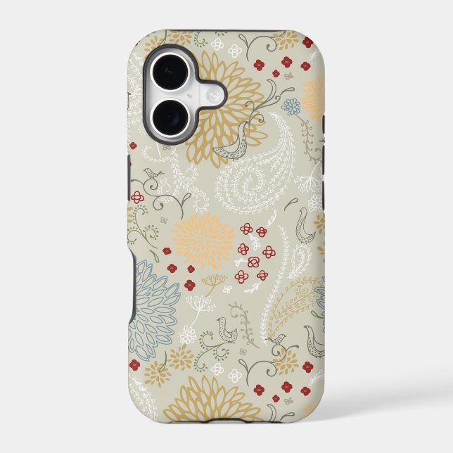 pattern displaying curly garden (Back)