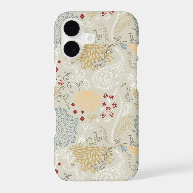 pattern displaying curly garden (Back)