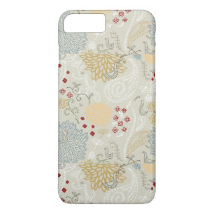 pattern displaying curly garden iPhone 8 plus/7 plus case
