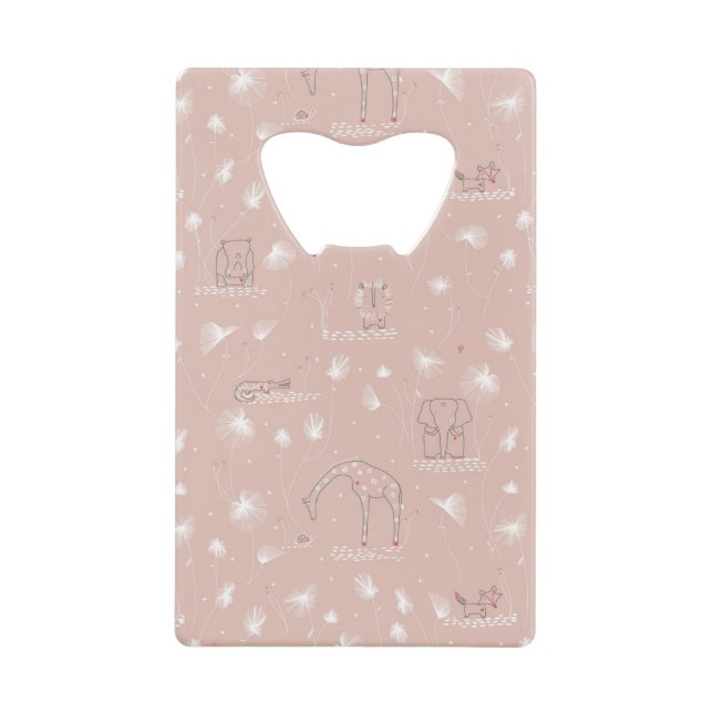 pattern displaying cute baby jungle animals (Front)