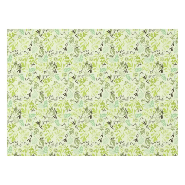 pattern displaying little baby birds tablecloth (Front (Horizontal))