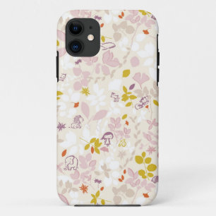 pattern displaying whimsical animals iPhone 11 case