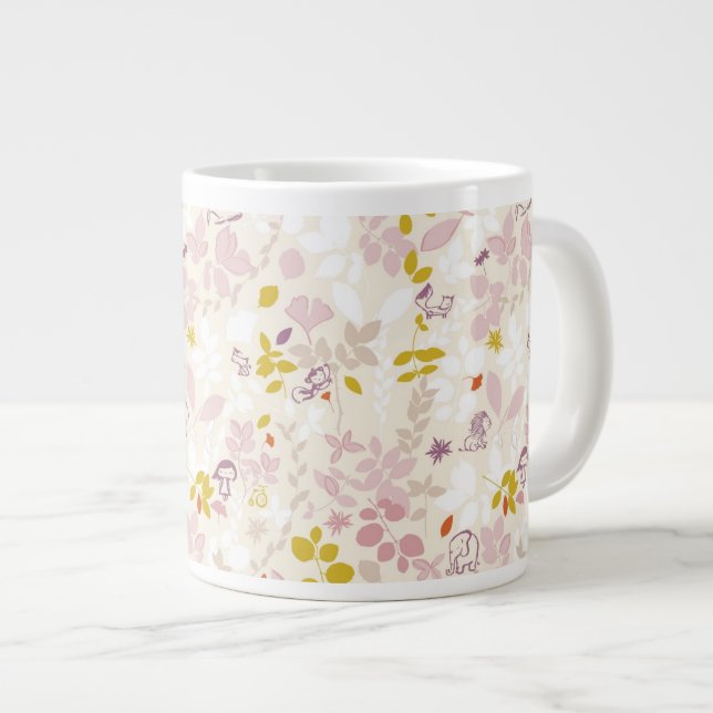 pattern displaying whimsical animals large coffee mug (Front Right)