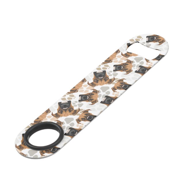 Pattern Dog paws Boxer (Front Angled)
