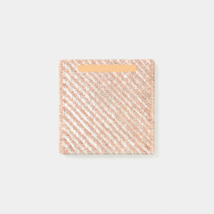 Pattern Fabric Style Post-it Notes