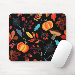 Pattern Fall Mouse Pad