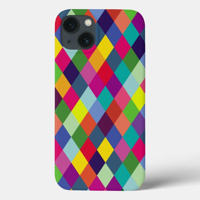 Pattern Fashion Colourful- Modern spring hipster   Case-Mate iPhone Case (Back)