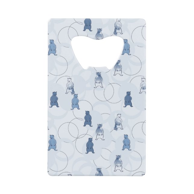 pattern featuring a grizzly bear (Front)