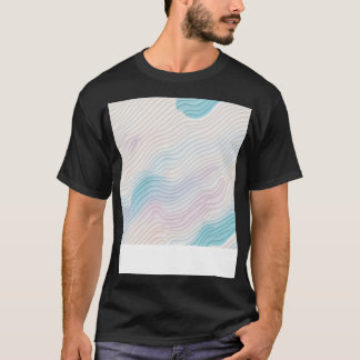 Pattern Flat Illustration Bright Isometric Pastel  T-Shirt
