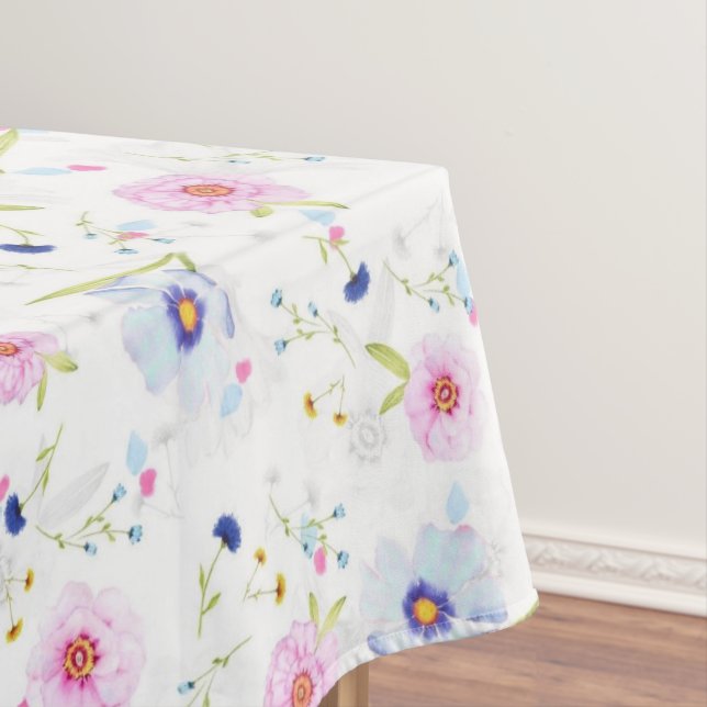 Pattern Floral Tablecloth (In Situ)