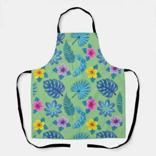 Pattern Flowers Colourful Cute Shining Leggings Apron