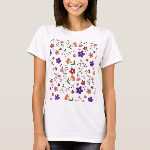 pattern flowers- T-Shirt