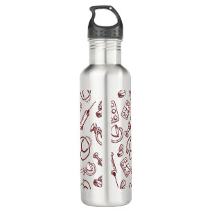 Pattern for medical Professions 710 Ml Water Bottle