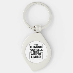 Pattern Freedom Key Ring