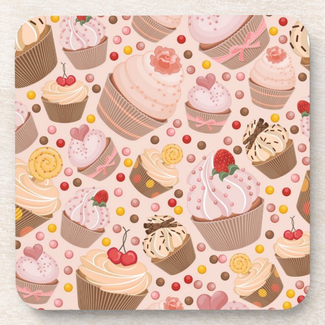 Pattern from celebratory cupcakes coaster (Front)