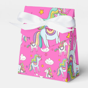 Pattern Funny Unicorn Cute Favour Box
