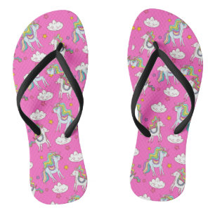 Pattern Funny Unicorn Cute   Thongs