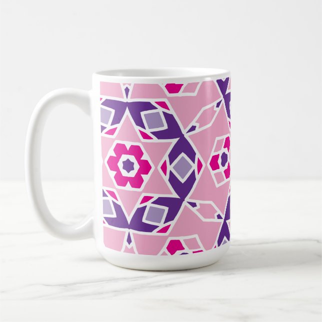 Pattern Geo 8 Coffee Mug (Left)