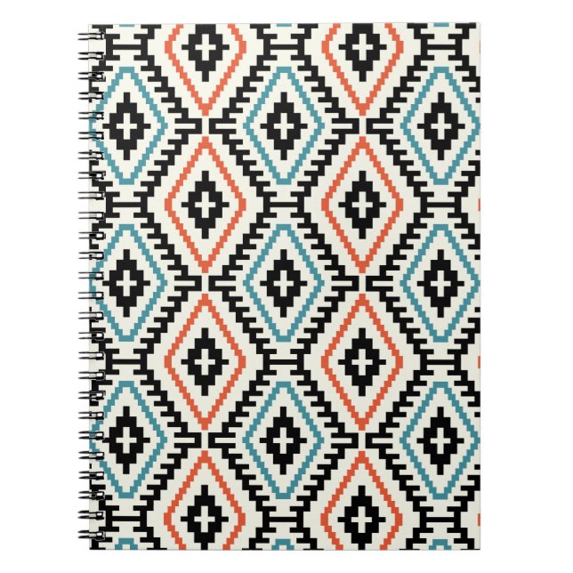 Pattern Geometric  Fashion Stylish Trendy       Notebook (Front)