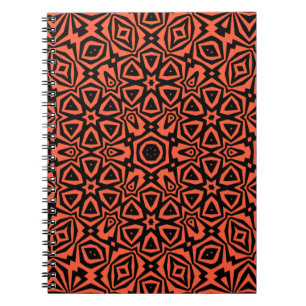 Pattern Geometric Vintage Fashion Cute Notebook