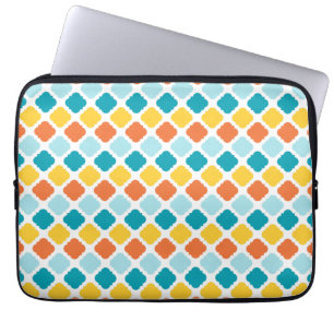 Pattern Geometric Vintage Stylish Modern Laptop Sleeve