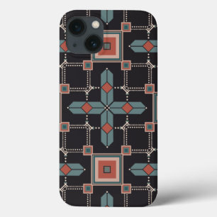 Pattern Geometric Vintage Trendy             iPhone 13 Case