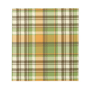 Pattern Geometric Vintage Trendy Fashion Notepad