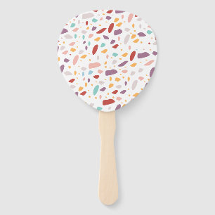 pattern hand fan