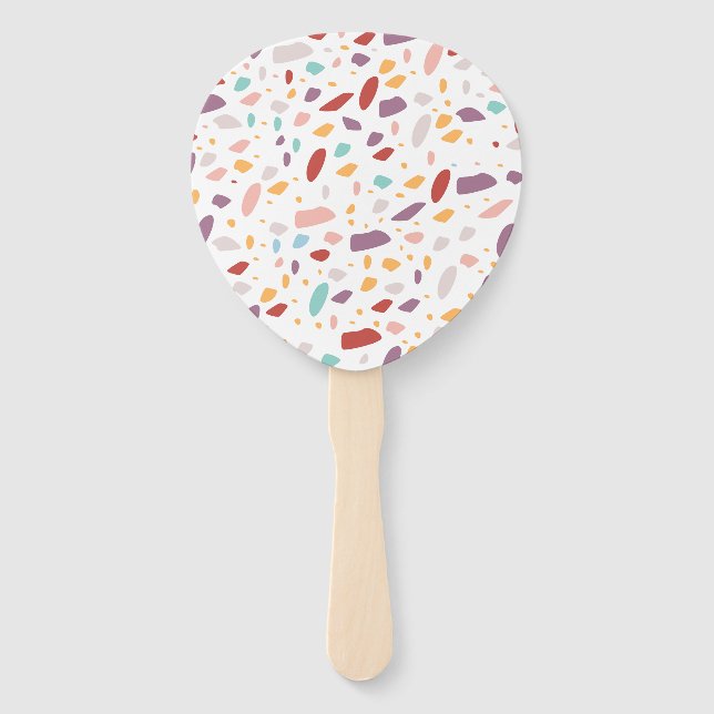 pattern hand fan (Front)