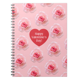 Pattern Happy Valentine`s Day 2023 Background   Notebook