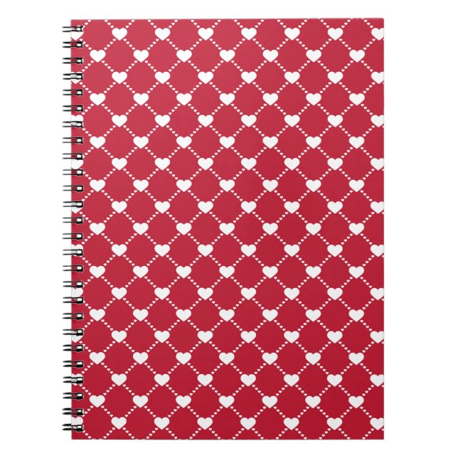 Pattern/Hearts Notebook (Front)