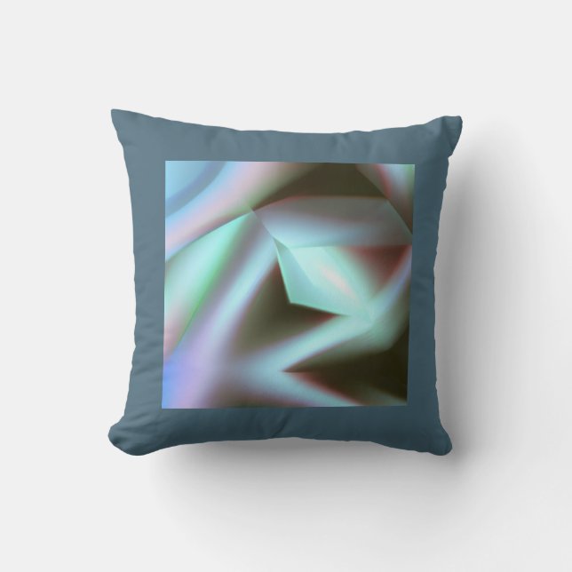 pattern in metal look cushion (Front)