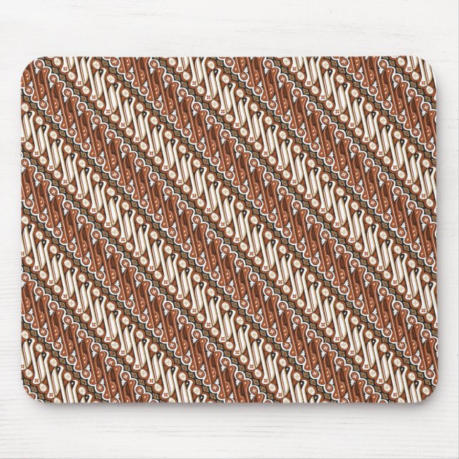 Pattern Indonesian batik  Mouse Pad (Front)