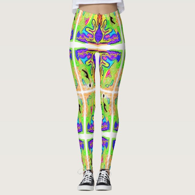 pattern leggings (Front)